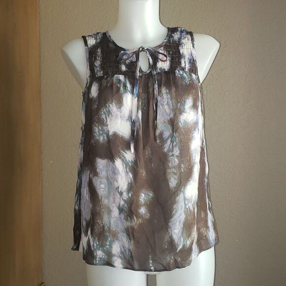 Simply Vera Vera Wang Flowy Tunic Tank Top - Picture 1 of 8